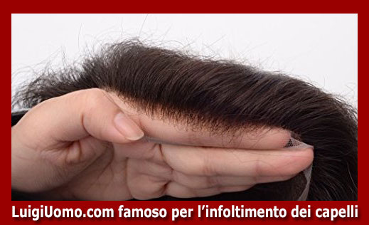 Parrucche Parrucchino toupee toupet uomo e donna a Novara